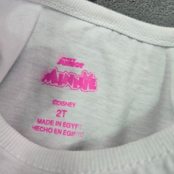 Disney Minnie Mouse Toddler Girls 2T Tee Bundle NWT Girl Genius & Adorable - Picture 6 of 7